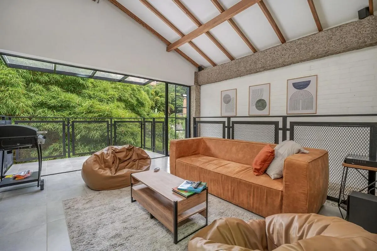 Apartment Nowa Terra Ph - Heated Small Pool, Bbq & Ac Lleras Park Medellin